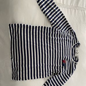 Comme de Garçon long sleeve tee. Men’s size S but fits women size M